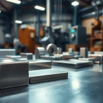 Showcasing Alnico magnets manufacturer in china with various magnet designs and industrial setting.