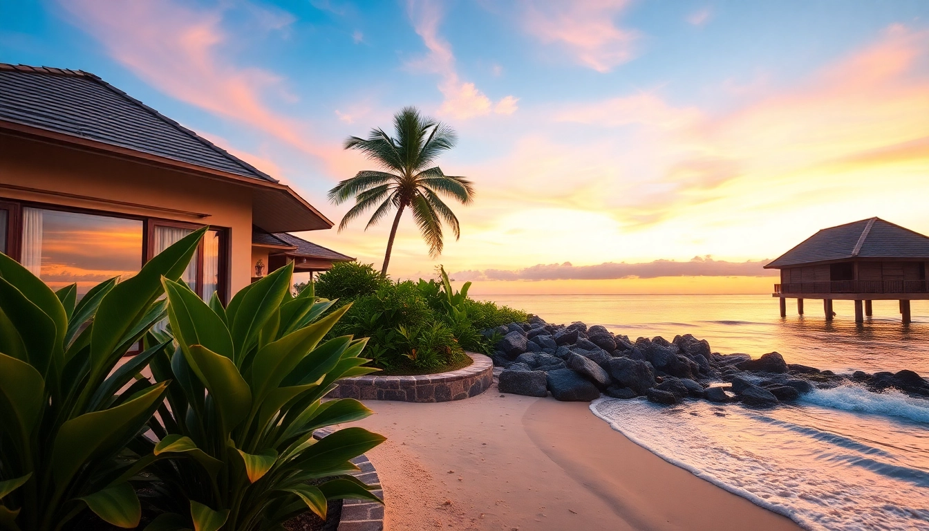 Enhance your property with expert villa management in Phuket, showcasing luxurious outdoor space by the sea.