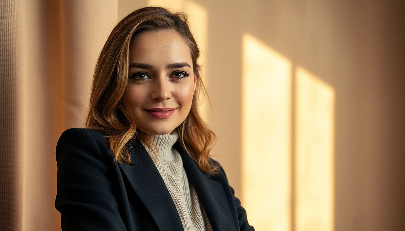 Professional portrait photography in Milan highlighting a confident subject.