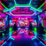 Menggambarkan pengalaman berinteraksi dalam bolahiu game dengan alat permainan canggih.