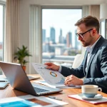 Bewerten Sie den Marktwert Ihrer Immobilie mit https://frankfurt-haus-bewerten.de, während ein Experte die Daten analysiert.