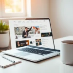 Technaujienos.lt naujienų portalas su šiuolaikine sąsaja ir moderniais biuro elementais