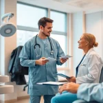 Engaging healthcare professional at https://www.medexdtc.com providing patient-centered care.
