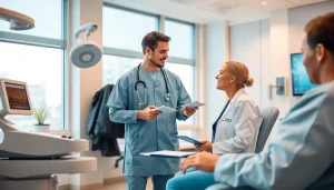 Engaging healthcare professional at https://www.medexdtc.com providing patient-centered care.