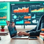 Analyze marketing strategies on https://www.fire85.com in a modern office setting.