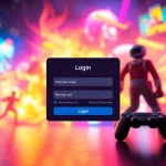 Masukkan kredensial untuk mawar500 login game di antarmuka permainan menarik.