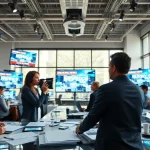 The Georgia Sun showcases dynamic journalists collaborating in a bright editorial office.