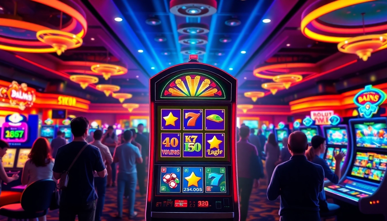 Menangkan permainan kaisar800 slot dengan pemain antusias di kasino berwarna-warni.