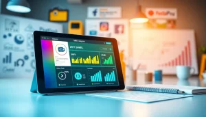 Visualize an Instagram smm panel interface with data analytics, demonstrating professional digital marketing strategy.