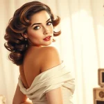 Breathtaking vintage pinup girl illustration representing the essence of https://www.esquirevargas.com