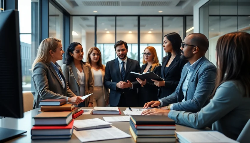 Engage with http://www.jacobsonpilaw.com through a focused legal consultation amidst modern office decor.