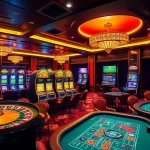Experience the excitement of online gambling at https://xx88.pizza/ with vibrant casino visuals showcasing luxury gaming elements.