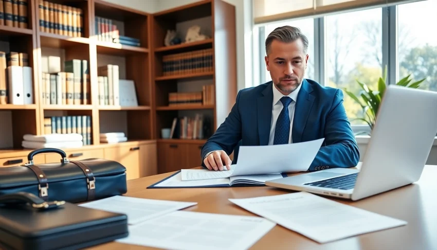 Engaging image of a professional Norcross estate planning lawyer at https://www.norcrosslawfirm.com.