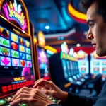 Jewel4d slot yang menarik dalam suasana kasino yang penuh warna.