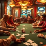 JBO brand betting slips displayed with poker chips at a casino table.