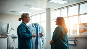 Interactieve gezondheidszorg bij https://tweestedenziekenhuis.nl met zorgzame arts in een moderne ziekenhuis omgeving.