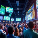 Discover the best sportsbooks Mexico with vibrant betting atmosphere and engaging bettors.