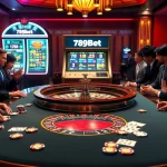 Exciting roulette game at 789bet casino, showcasing vibrant gameplay and professional atmosphere.
