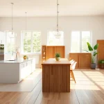 Transforming a modern living space in a home renovation project with stylish details.