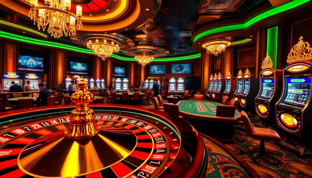 Experience exhilarating gameplay at king 88's vibrant casino, featuring roulette and poker.