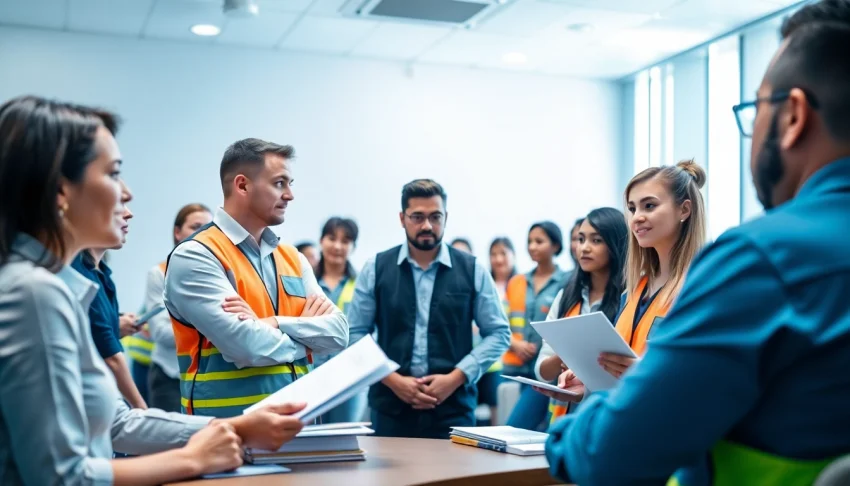 VCA kopen training session with diverse students and instructor, showcasing professionalism and safety.