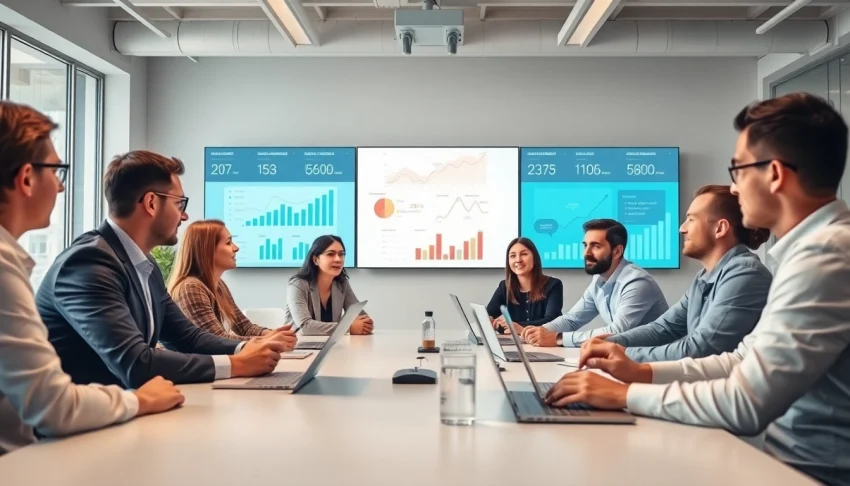 Améliorez votre visibilité en ligne avec bourgogne-com.fr dans une réunion professionnelle dynamique.