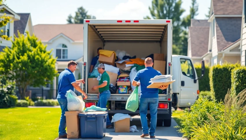 Efficient junk removal service at https://myeasyjunkremoval.com enhances residential cleanliness.