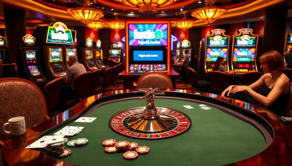 Experience thrilling gambling action at https://luck8.name/ with vibrant casino tables and exciting promotions.