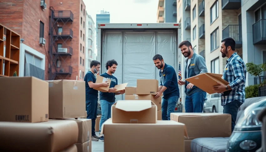 Removalists Wollongong assisting with a home move showcasing teamwork and efficiency.