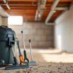 Equip your crawl space with professional tools for cleaning at http://newleafcrawlspace.com, showcasing hygiene.