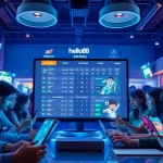 Hello88 engaging online betting scene showcasing modern digital interactions.