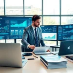 Analyse des tendances de grhconsultants.fr dans un bureau moderne de conseil en paris.