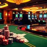 Engaging gaming experience at 33win.com with high-quality casino tables and vibrant slot machines.