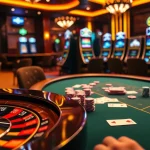 Experience thrilling gameplay at 789BET with vibrant casino tables and exciting gambling action.