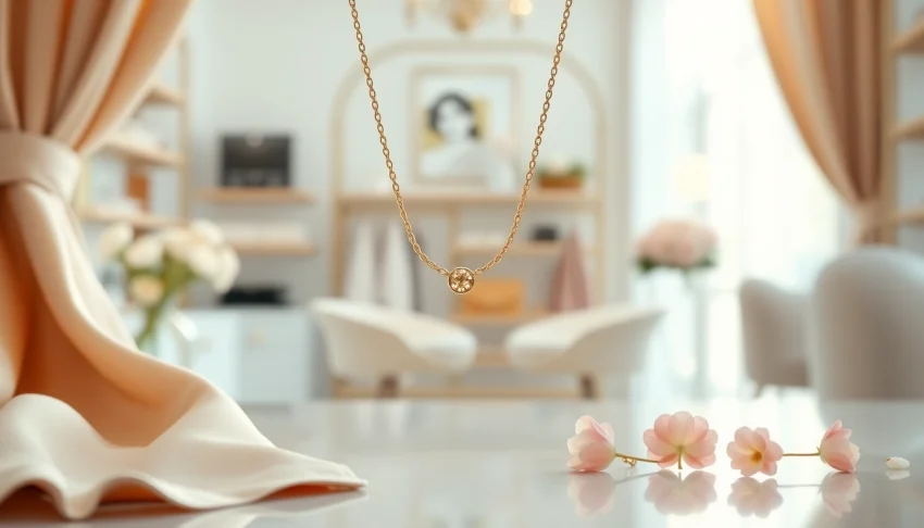 Shop stunning jewelry at https://valenciakey.es, showcasing exquisite craftsmanship in a luxurious setting.