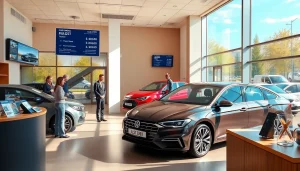 Chirie auto Moldova services in a modern Chișinău rental office.