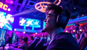 Engage with the vibrant esports scene at https://www.gamelevate.com showcasing professional gamers in action.