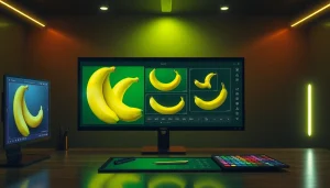 Nano Banana Pro AI interface showcasing advanced image editing features in a modern workspace.