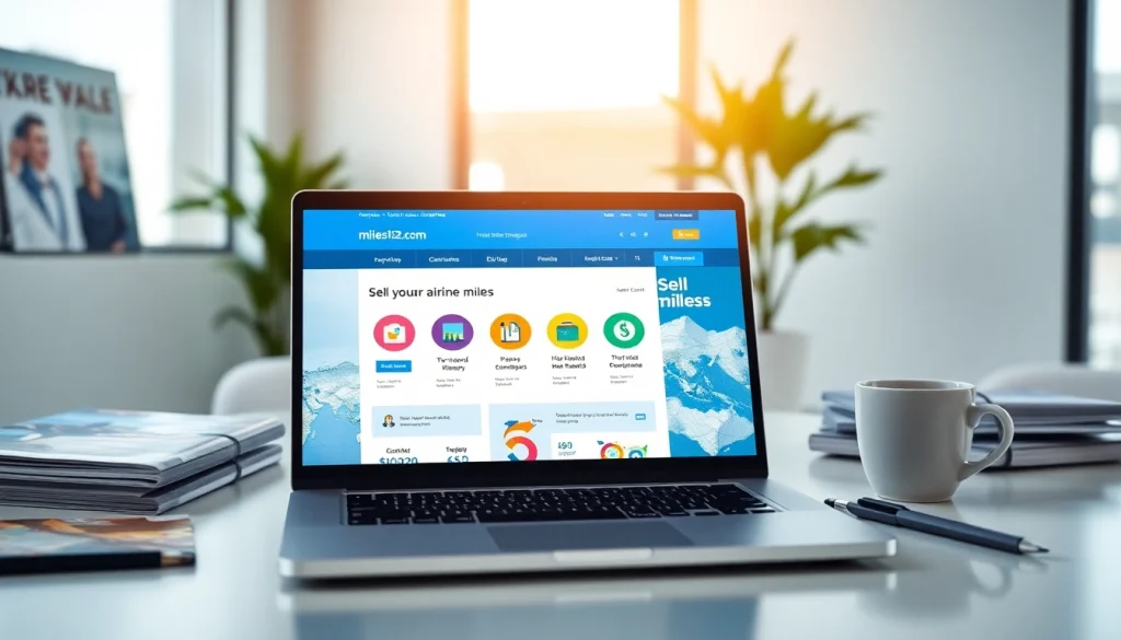 Sell your airline miles effectively on https://miles123.com with a modern user-friendly interface.