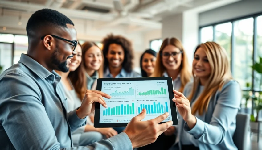 카드깡에 대한 상담을 하는 재정 전문가와 고객의 모습