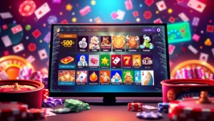 Experience the excitement of the best online casinos in Canada with engaging game options and vibrant visuals.