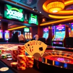 Experience high-stakes action at https://xx88casino.com with vibrant gaming tables and exciting casino elements.