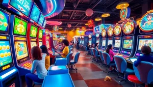 Menangkan permainan di petani toto dengan slot mesin berwarna cerah menarik perhatian.