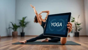 Enhance your yoga journey with Yoga AI technology aiding posture and alignment.