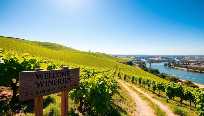 Experience the beauty of Clarksburg CA vineyards and scenic riverside landscapes.