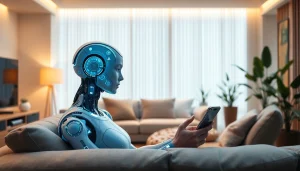 AI companion engaging in intimate conversation with user, showcasing sex AI innovations.