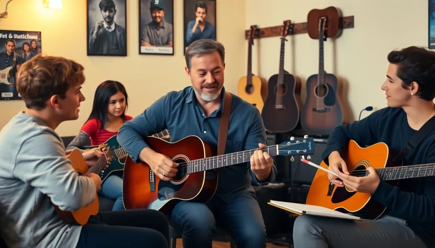 Learn guitar at https://guitarlessons.co.uk with a professional instructor in a friendly learning environment.