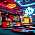 Experience the excitement of UU88 gaming with vibrant casino visuals.