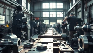 Skilled professionals fabricating steel at a metal manufacturer Edmonton.