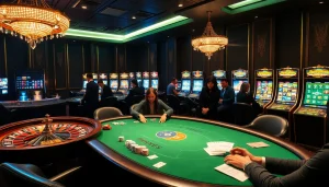 Experience the thrill of gambling at https://789club.music/ with vibrant poker tables and thrilling slot machines.